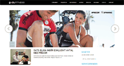 Desktop Screenshot of clfitness.se